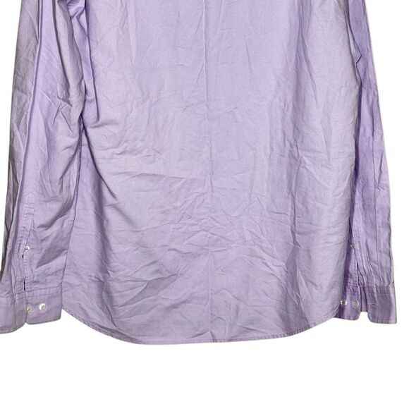 EXPRESS Purple Long Sleeve Slim Fit Dress Shirt Size XL Button Down Pocket - Picture 5 of 9